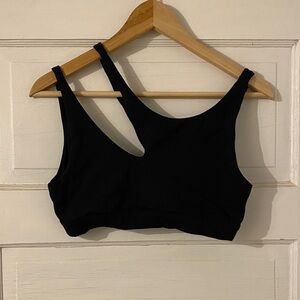 ALO Yoga Black Activewear Top